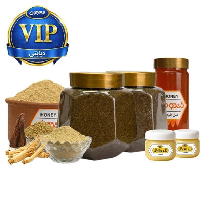 معجون درمان تضمینی دیابت ترکیب 16 گیاه +10 گرم ژل رویال درمان دیابت به روش طب سنتی هندی و ایرانی
